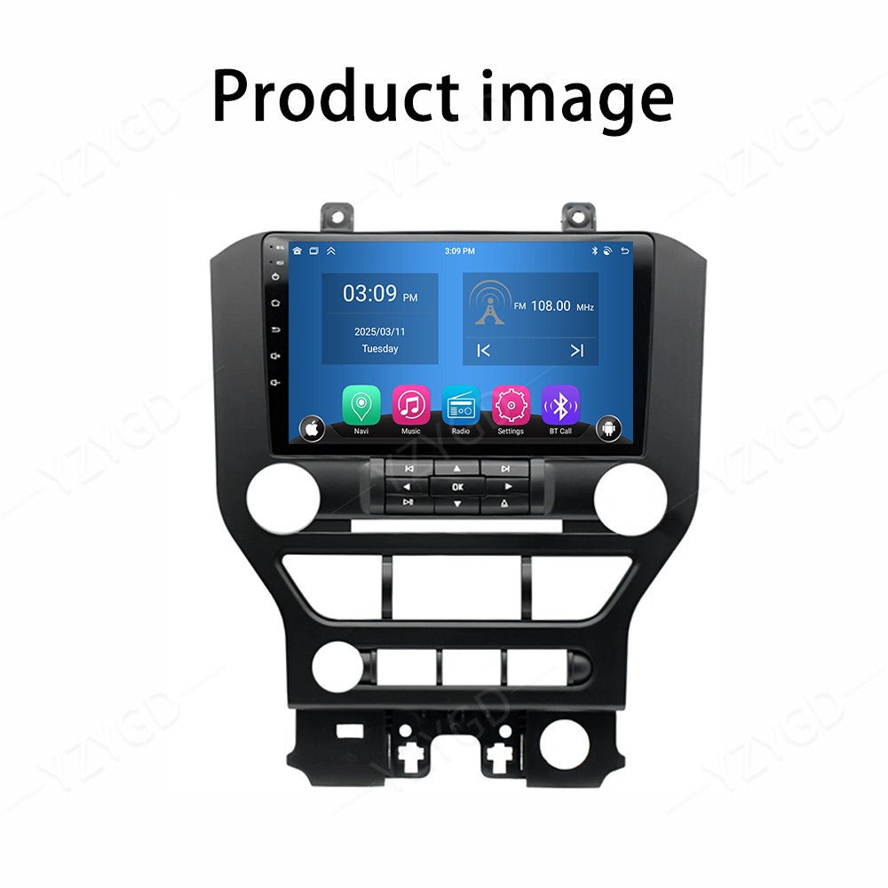 for Ford for Mustang 2015-2021 Car Stereo Radio GPS WIFI 9 Android 14 Apple Carplay