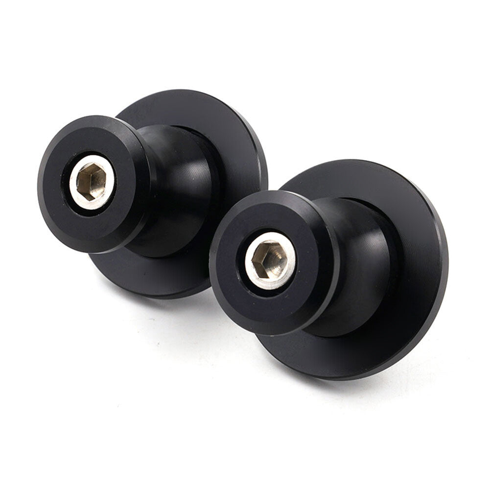 Swingarm Spools Slider Stand Screws M6 for Yamaha YZF R1 R3 R6 Aluminum Black