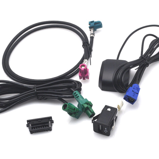 Retrofit navigation SAT NAV CIC cable antenna gps for BMW E70 E71 M E60 E93 M3
