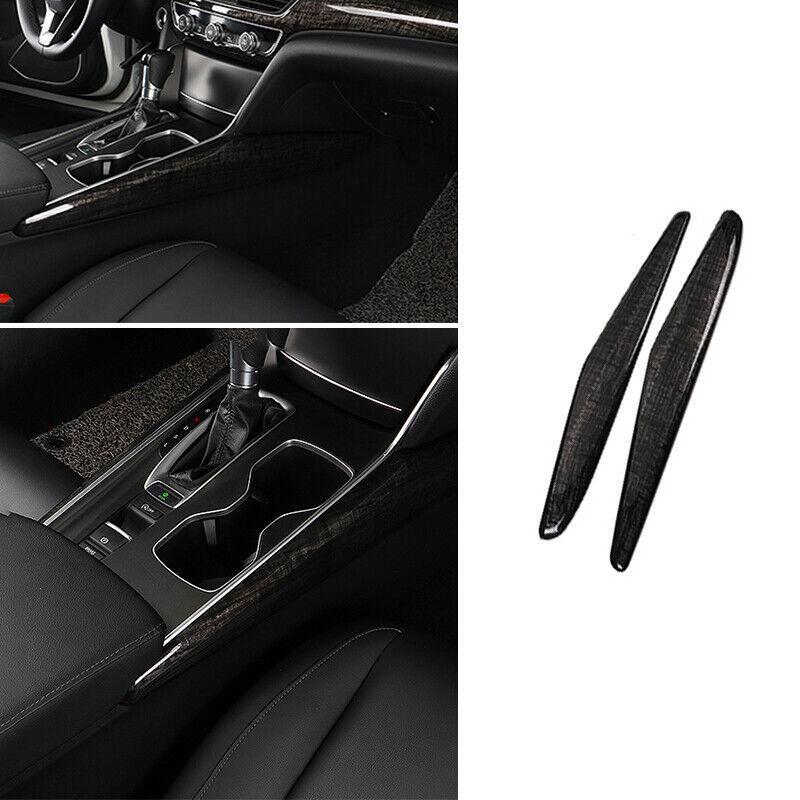 Fit for Honda Accord 2018-2020 Gear Shift Both Side Cover Trim Sandal Wood Grain