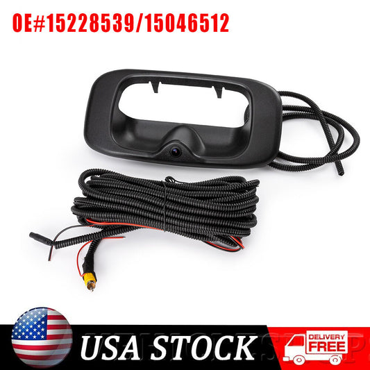 Backup camera for rear tailgate handle on GimChill for Sierra for Chevrolet Silverado 1999-2006