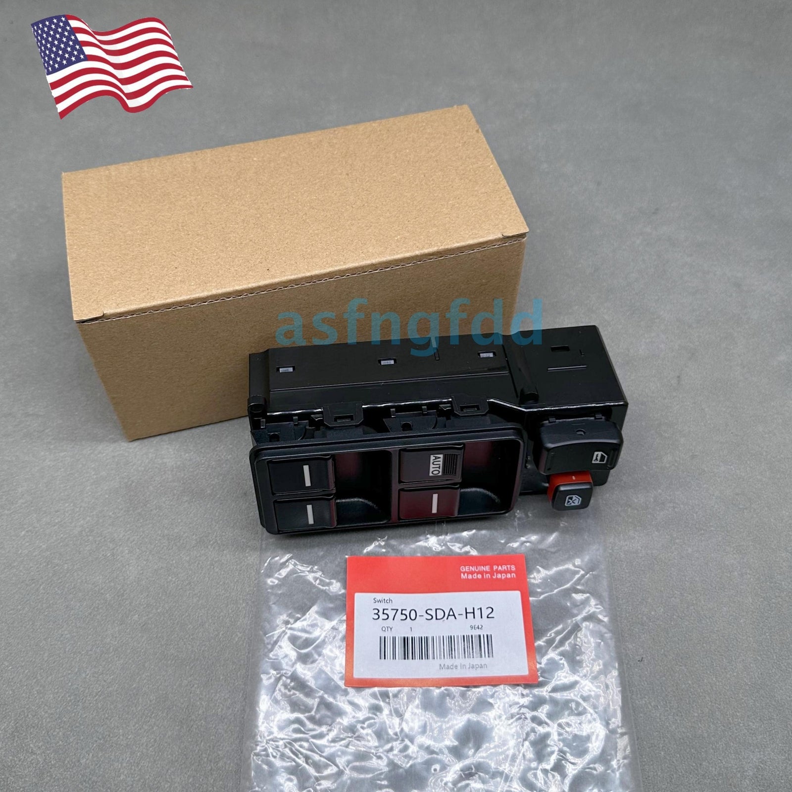 Driver's side main power window switch applicable to 03-07 for Honda Accord sedan 4-door