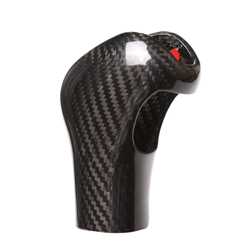 Dry Carbon Fiber Console Gear Shift Knob Cover Trim for Porsche for Cayenne 2011-17