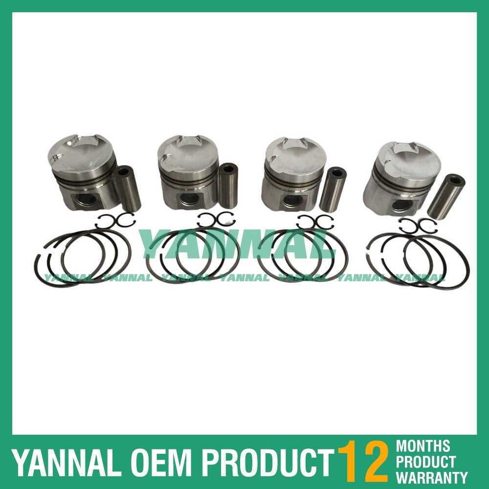 Piston STD 9N5250 with 3304 rings for Caterpillar D7F tractors