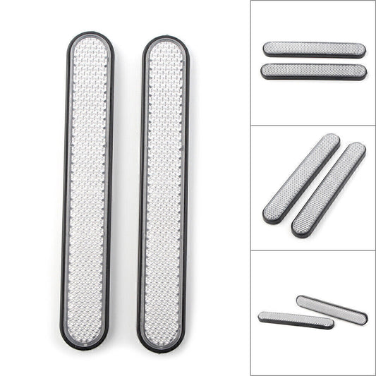 Rear Mudguard Fender Reflector for Harley Sportster 883 1200 X48 A1 Clear Lens