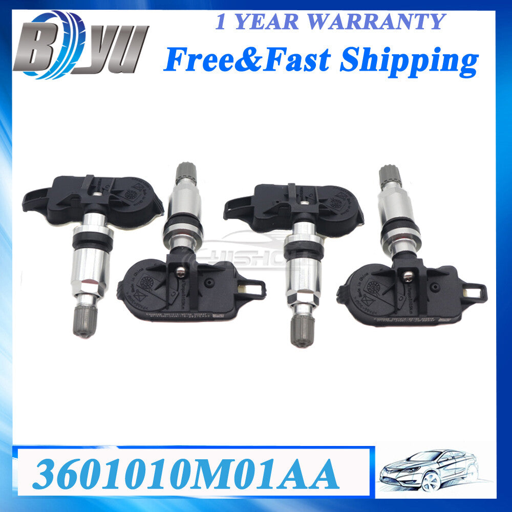 for ChangAn CS95 CS75 CS15 433MHz 4PCS TPMS Tire Pressure Sensor 3601010M01AA