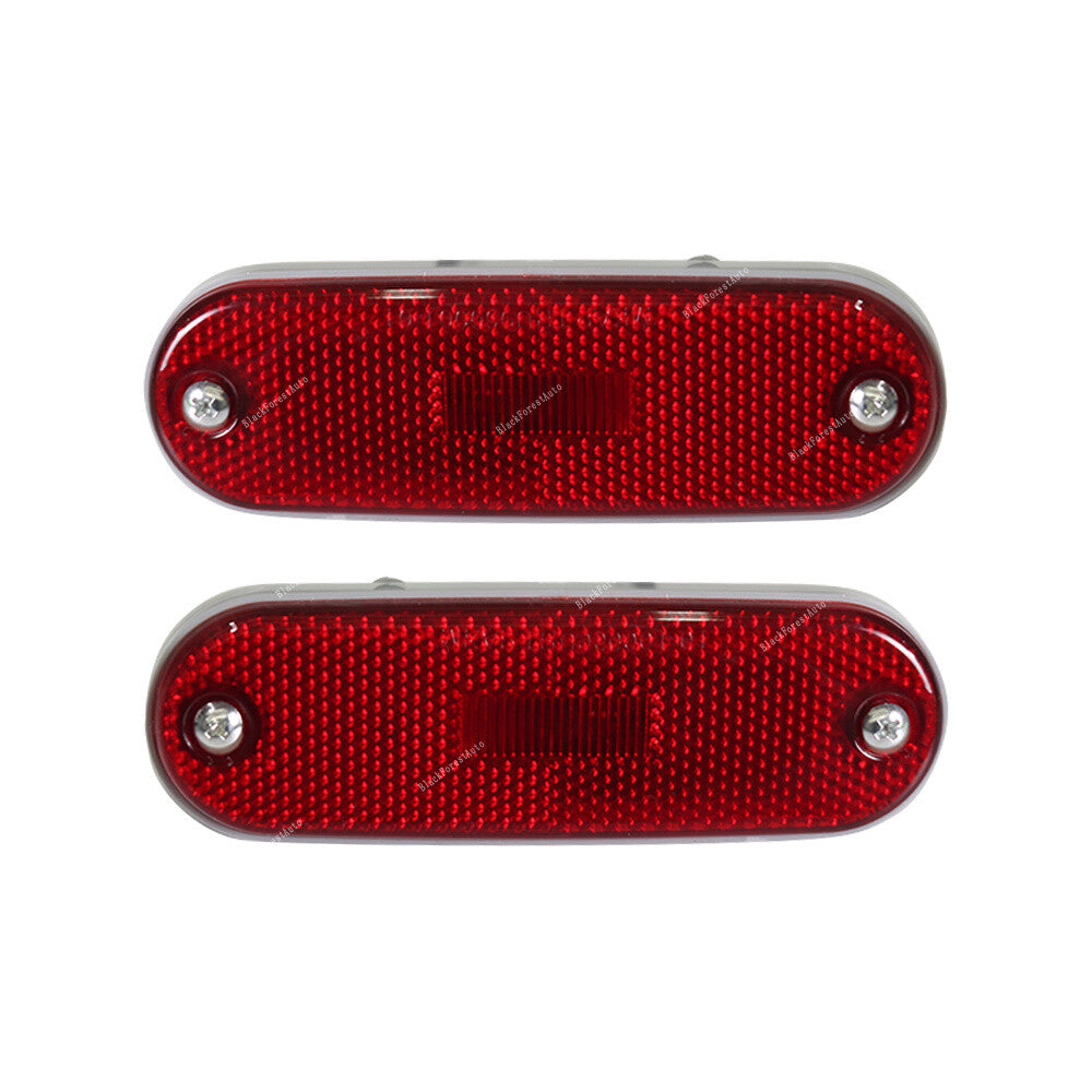 Left Right Rear Reflector Light Side Marker Light for Toyota Rav4 1996-00 2Pcs