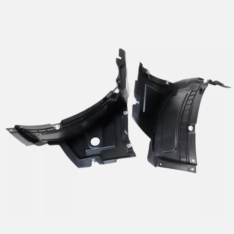 Front Left+Right Side Front Section Fender Liners for Audi A6 S6 2016 2017 2018