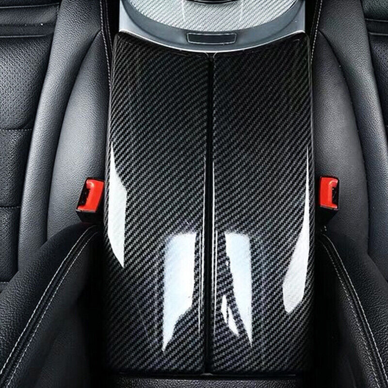 Car Storage Box Panel Cover Armrest Box Panel Fit for Mercedes Benz GLC C Class