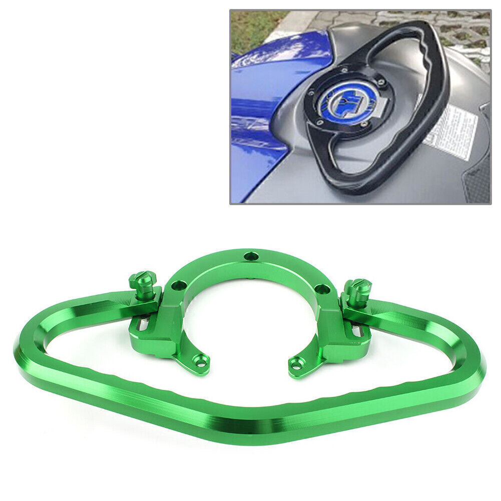 Tank Passenger Bar Grab Bar Handle Fit for Kawasaki ZX-6R ZX-10R ZX-14R Green