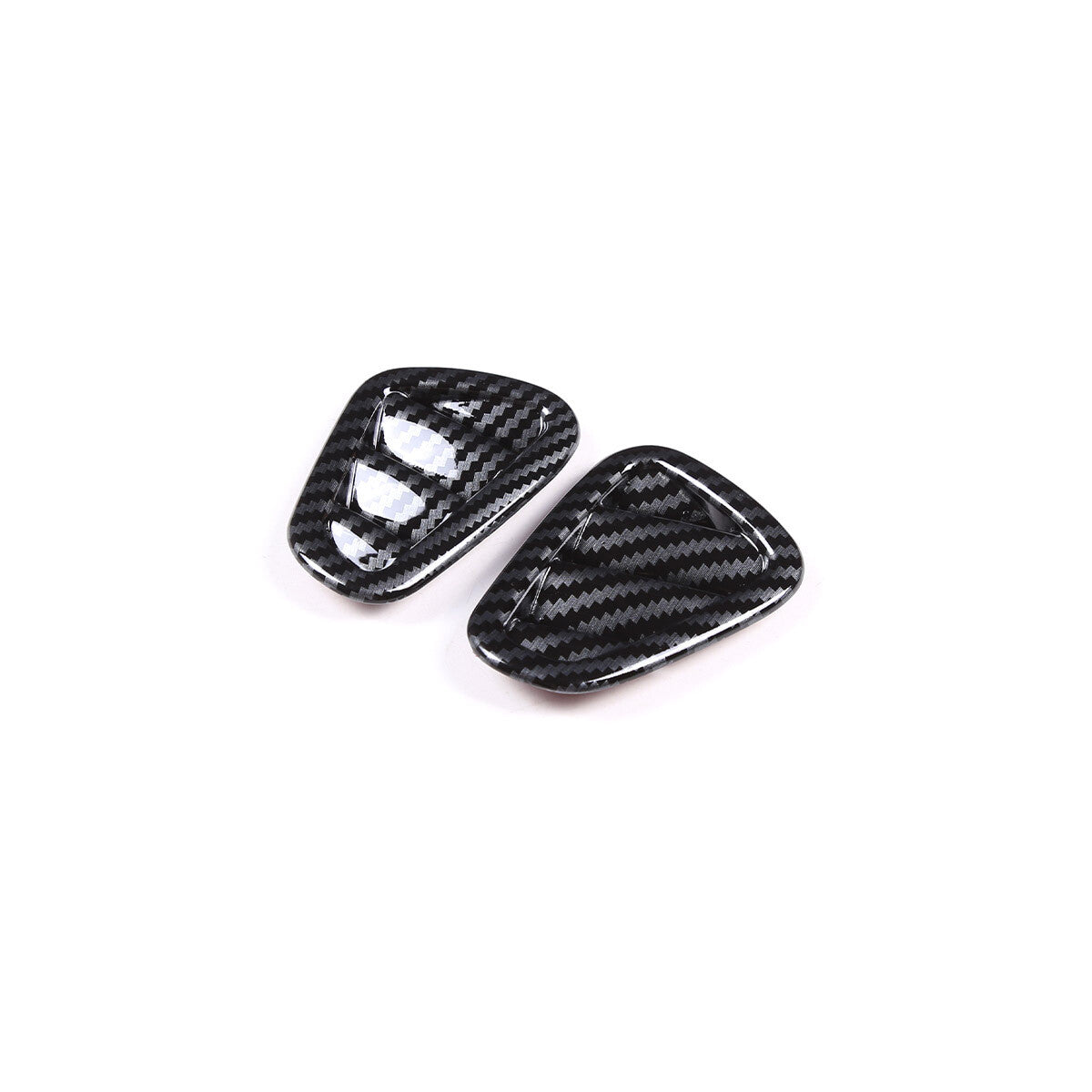 for Benz C Class W206 2022+ Dashboard Side Air Vent Outlet Trim ABS Carbon Fiber