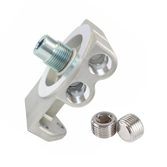 Easy instal Diesel Fuel Filter Remote Mount Base For CAT 1R-0749 1R-0750 24770