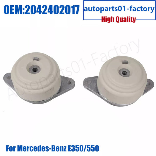 2PCS 1Pair Left+Right Engine Motor Mounts for Mercedes-Benz E350/550 10-16