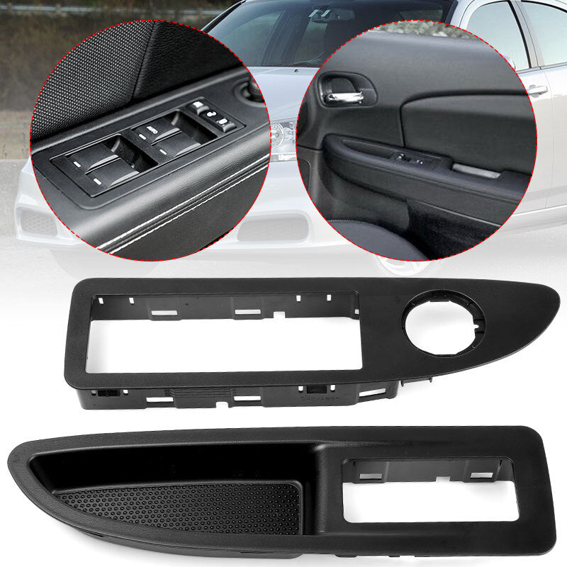 2PCS Front Left Right Side Window Switch Bezel Fit for Dodge Avenger for Chrysler 200