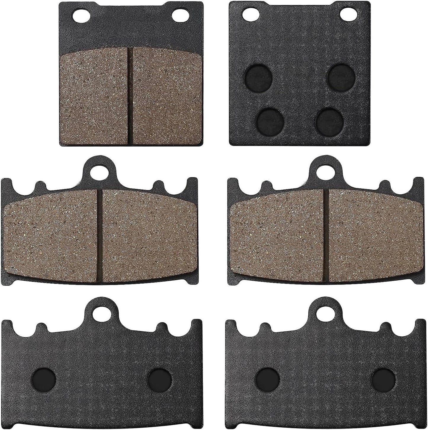 Front and Rear Brake Pads for Suzuki GSXR 600 GSXR600 1997-2003 GSXR750 GSXR