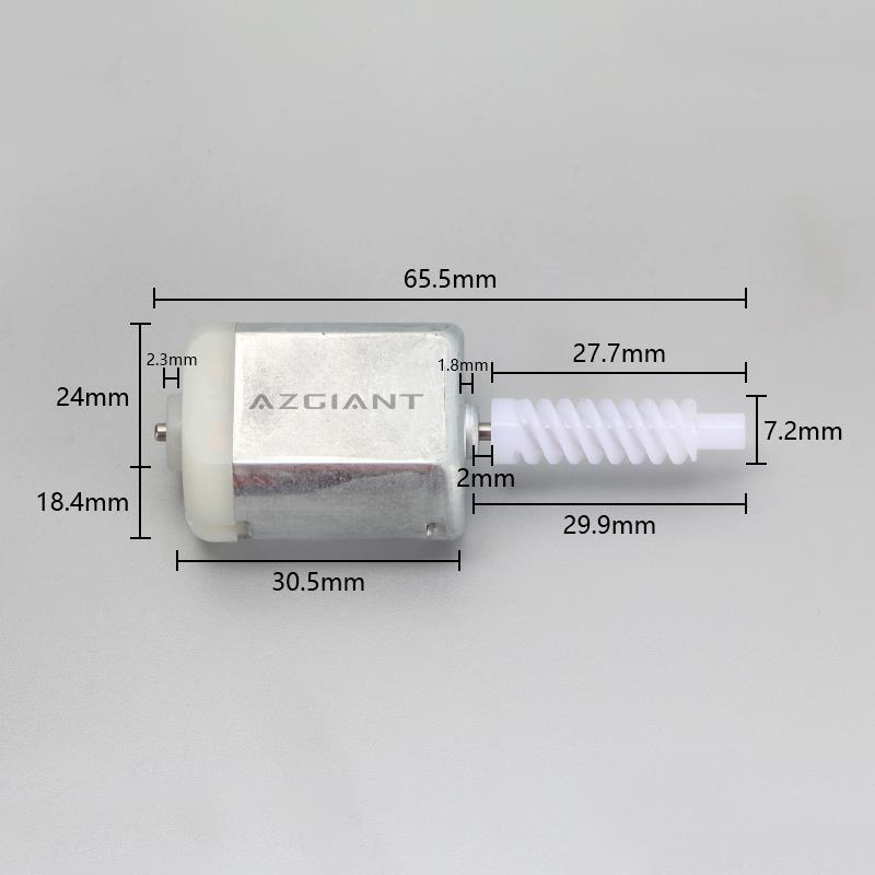 The door lock actuator motor is suitable for Nissan Frontier 80501-ZP70A and 80500-ZP00A models manufactured between 2005 and 2021.
