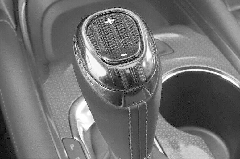 for Chevrolet Equinox Black Titanium 18-2021 Gear Shift Knob Head Cover Trim 2