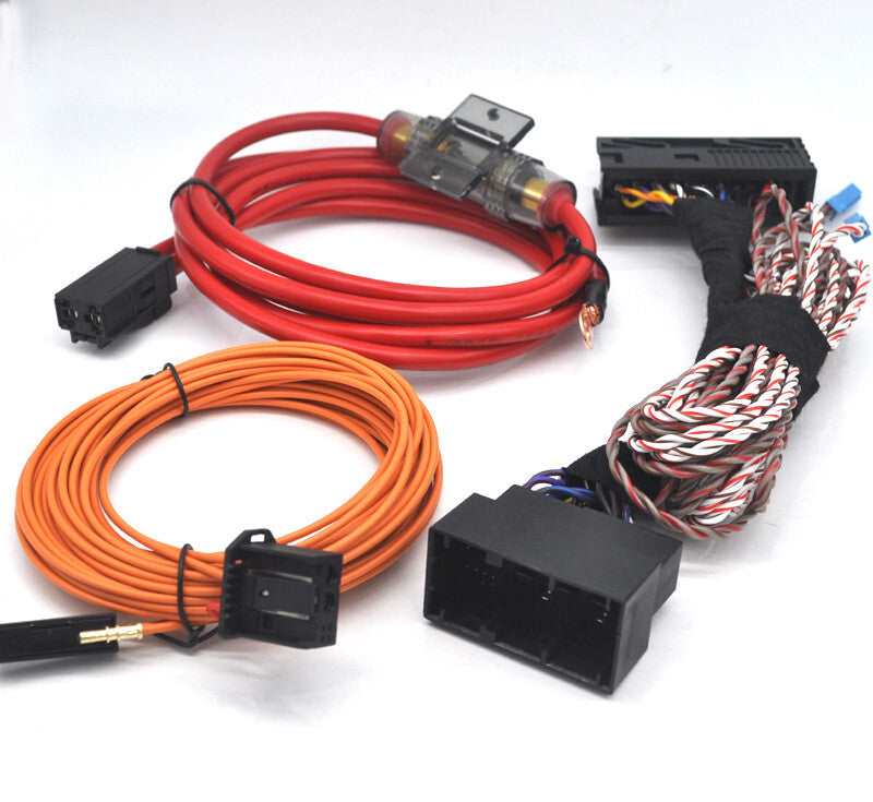 retrofit fibre power cable kit for BMW F10 F01 F15 F30 Harman Kardon Logic 7 BO