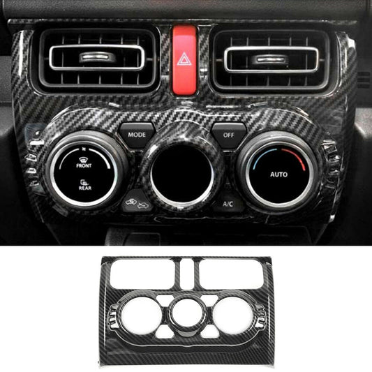 for Suzuki for Jimny 2019+ Automatic Air Condition Vent Outlet Trim ABS Carbon Fiber