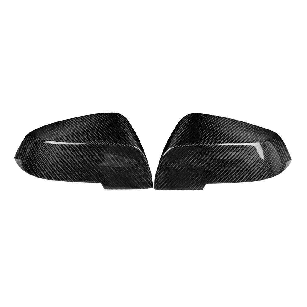 2 Replacement Carbon Fiber Mirror Covers for BMW E84 F20 F22 F30 F32 F33