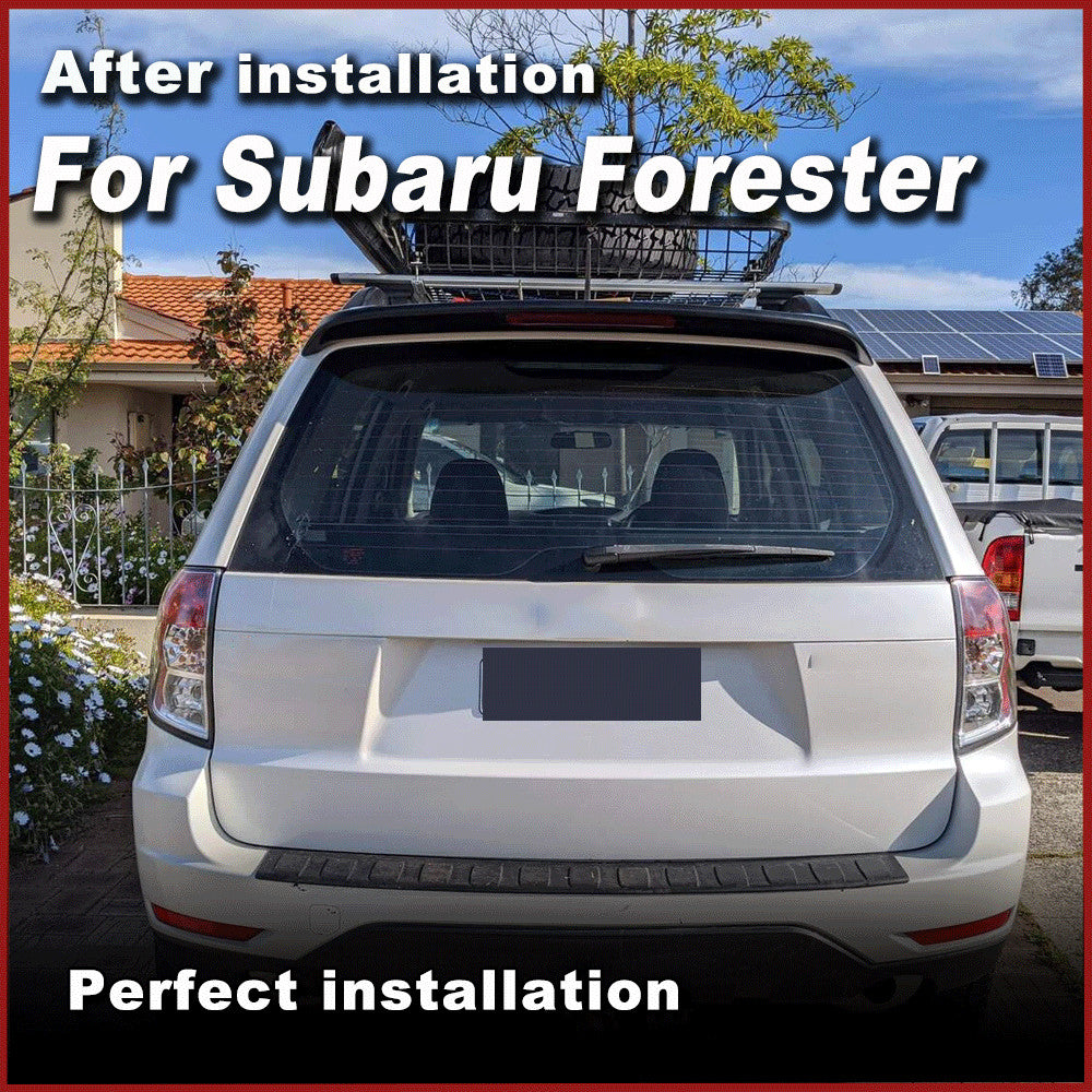 Rear Roof Boot Spoiler Top Wing W/ LED Light for Subaru Forester 06-07 Unpainted