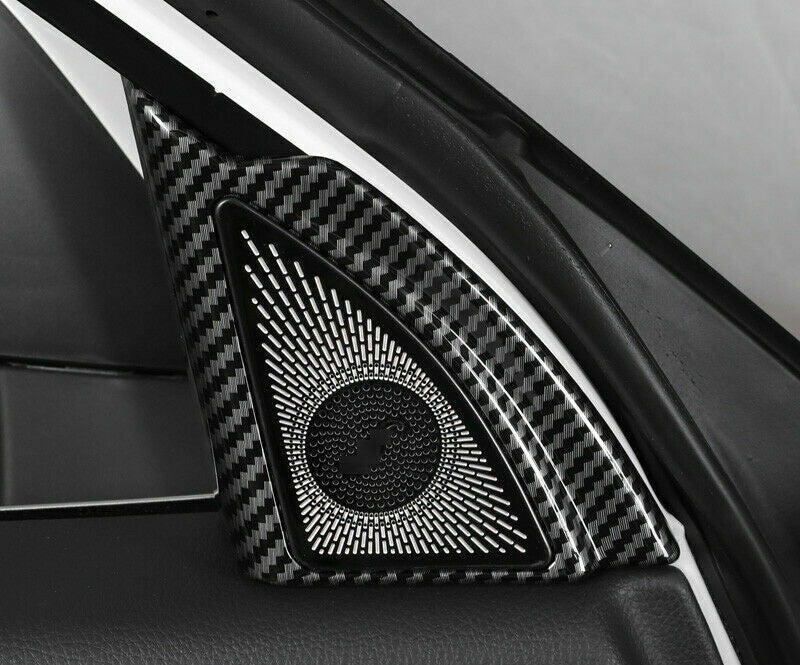 2P for Toyota Highlander 2020-2022 Carbon Fiber A Post Front Triangle Cover Trim