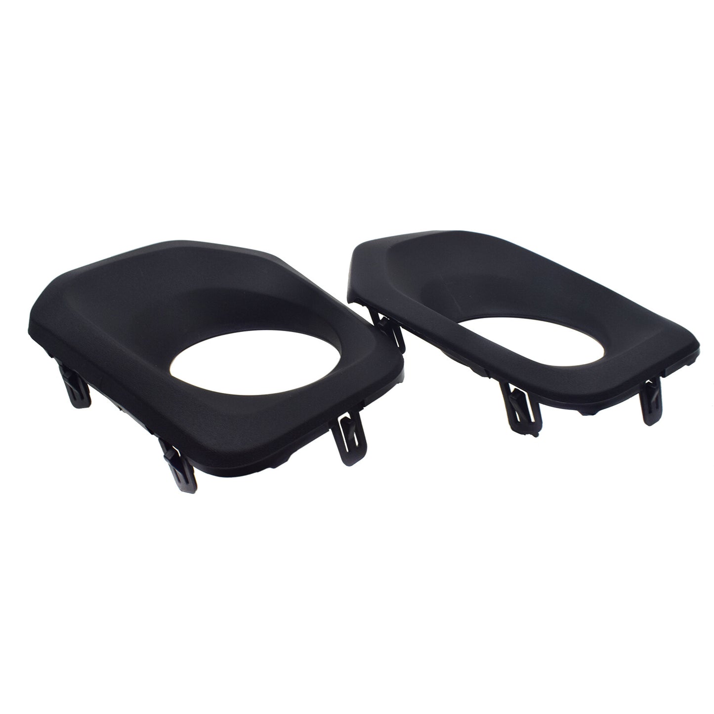 Pair Front Left Right Side Fog Lamp Light Trim Bezel for Toyota Tacoma 2016-21