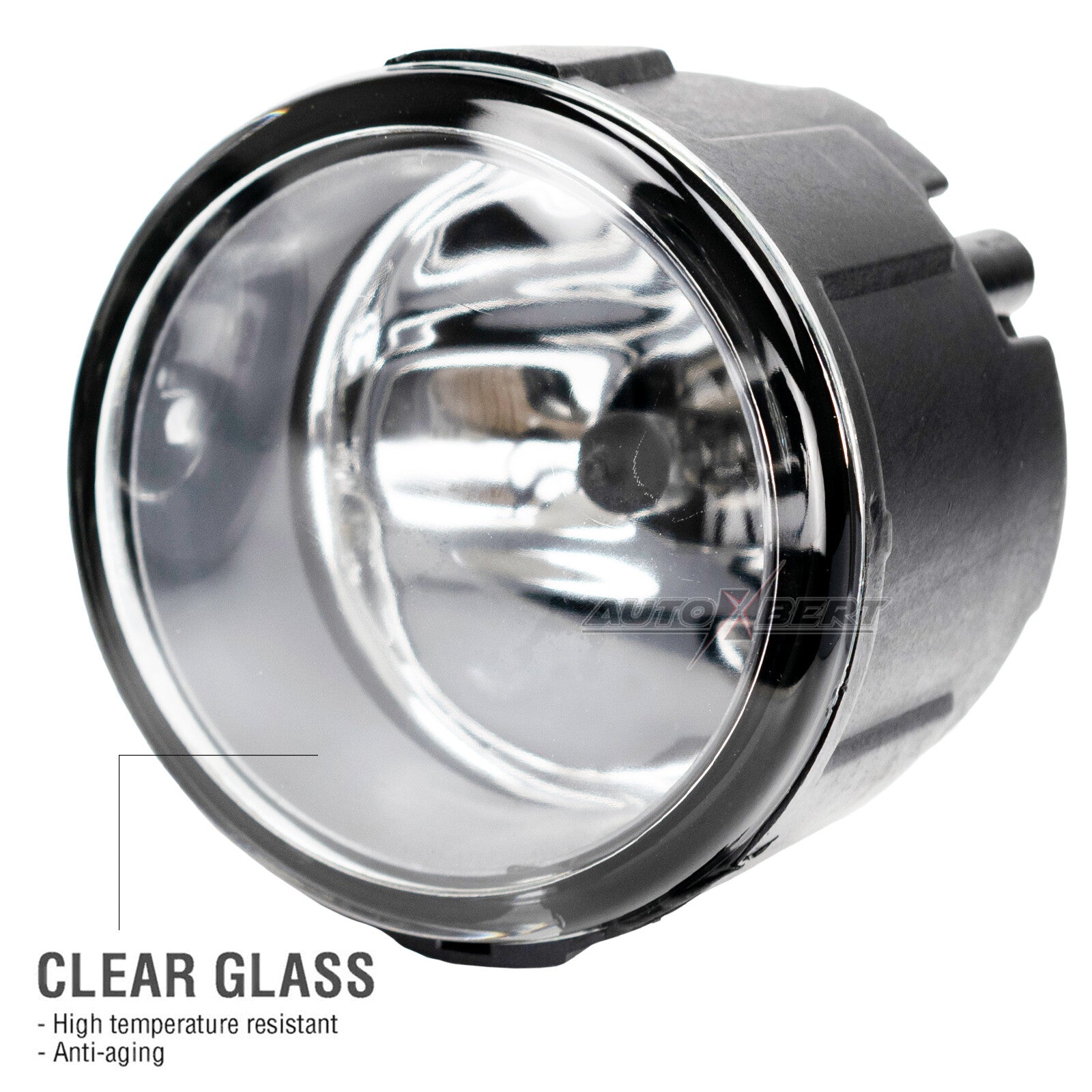 Replace for Nissan Rogue 11-13 Bumper Fog Lights Assemblies Clear Glass Lens ??