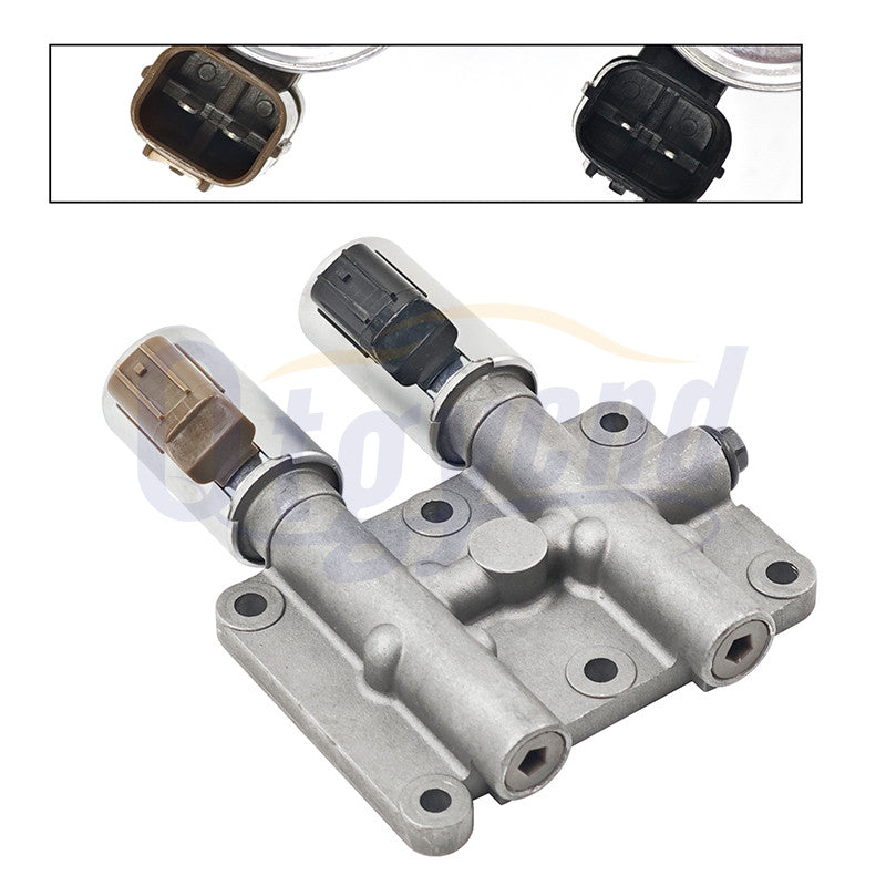 Dual-shift linear solenoid valve for 1.7L transmissions in 2001-2005 for Honda Civics.