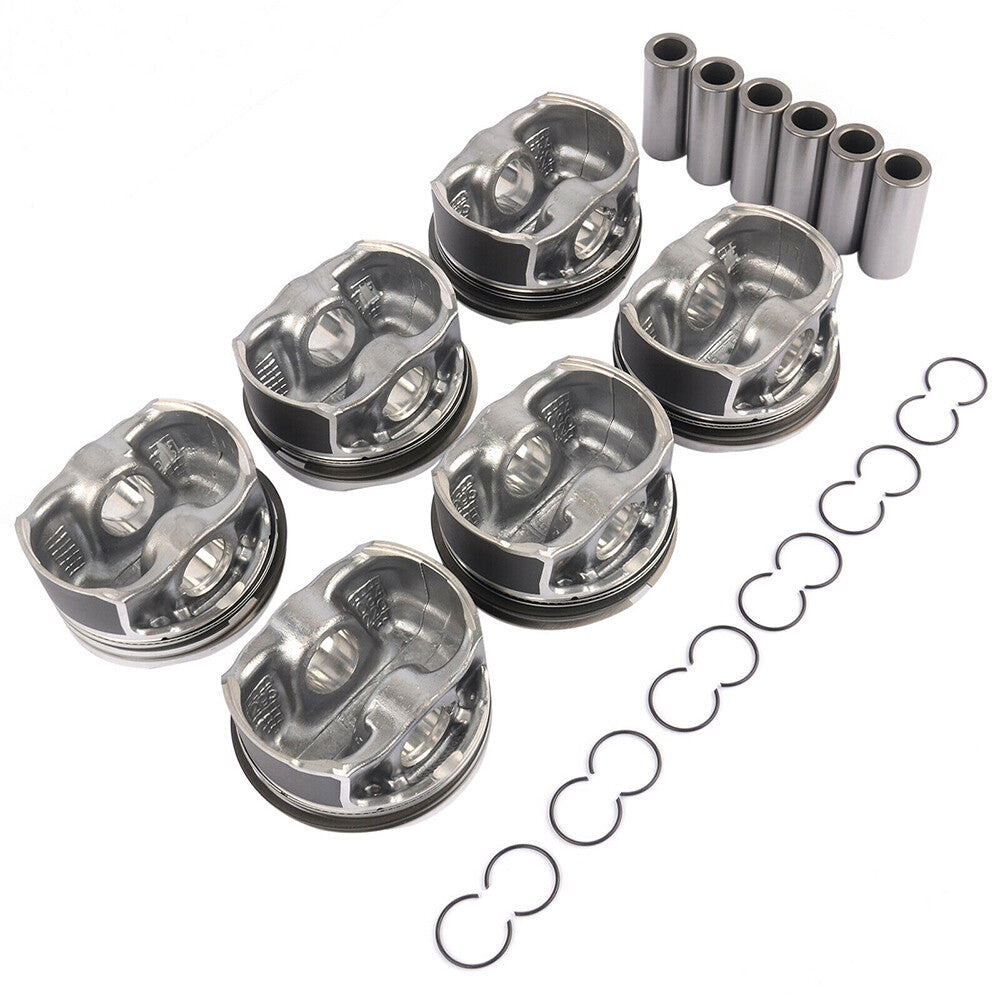 6X Engine Piston  Rings Kit for BMW M235i / M235i xDrive 2013-2016 F22 F23 F87