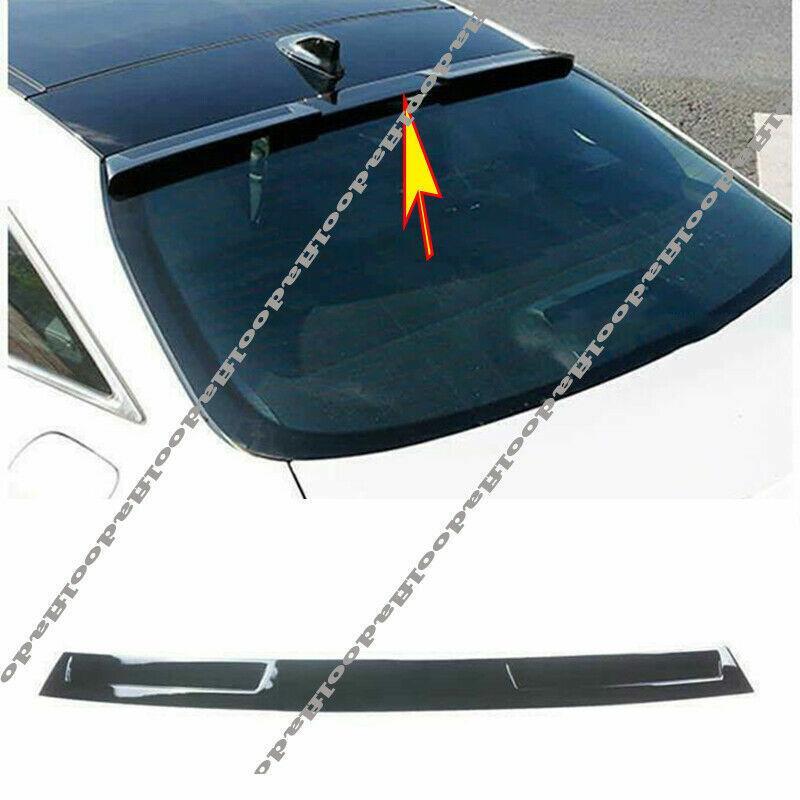 for Toyota for Avalon 19-2021 Roof Spoiler Gloss Black Rear Window Splitter Wing 1X