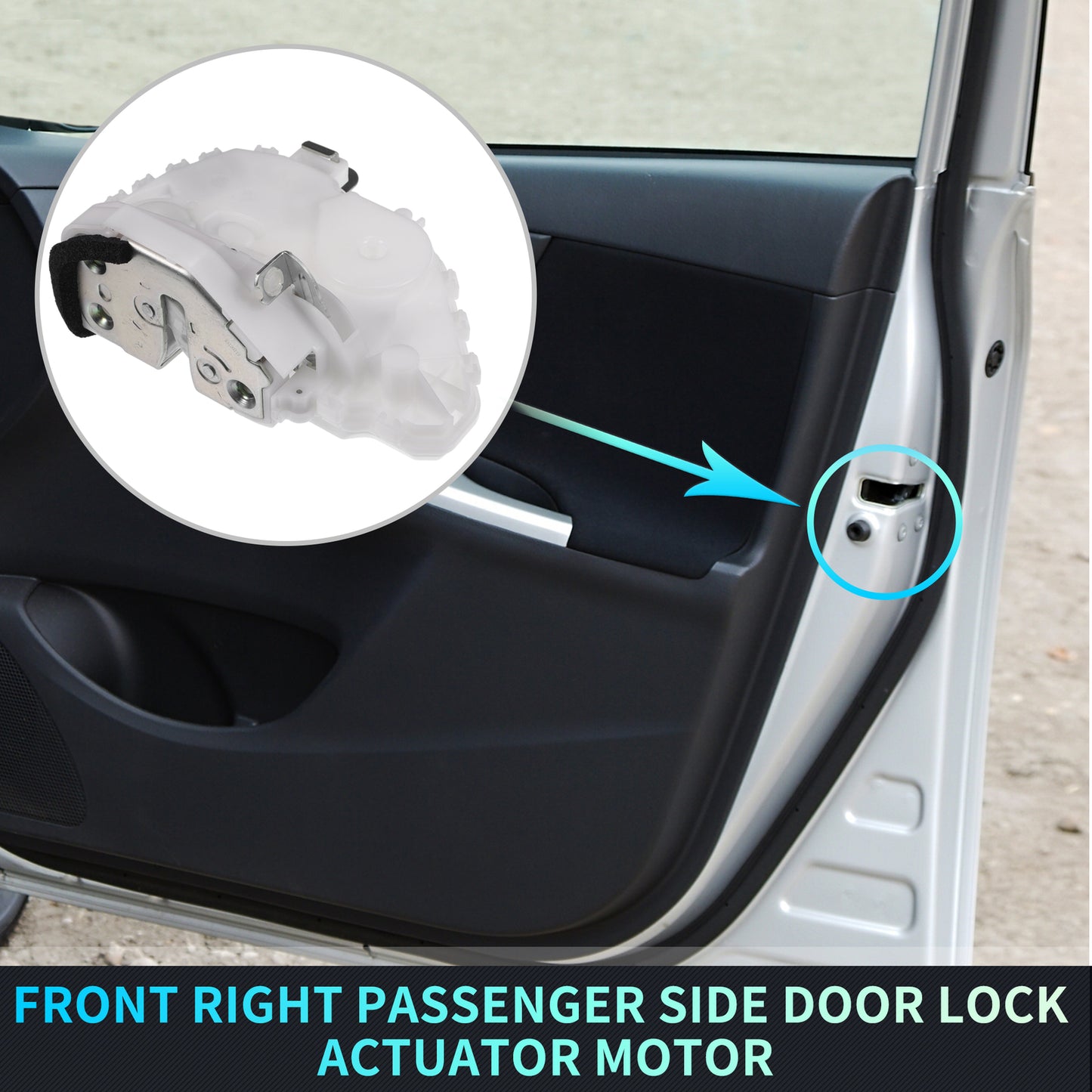 Front Right Side Door Lock Actuator Motor for Acura MDX 2007-2013 No.72110STX305