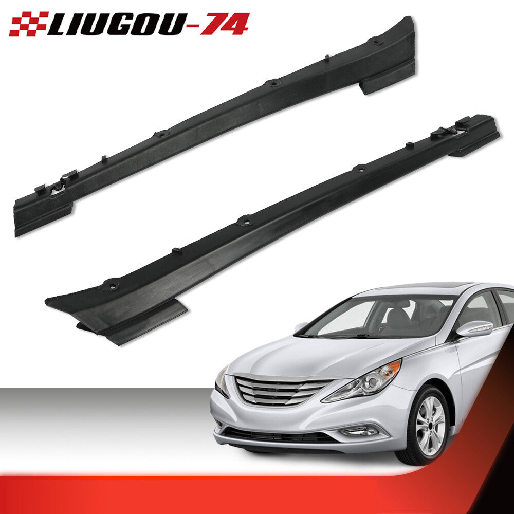 2-piece bumper bracket set, front left and right, suitable for 2011-2014 Modern Sonata models.
