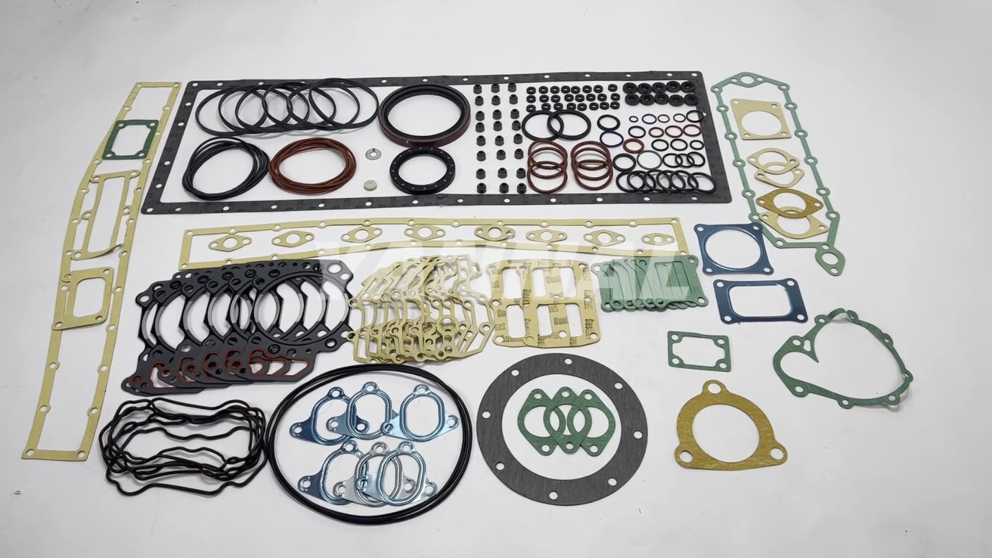 Complete gasket repair kit for Komatsu diesel engine 6D125 PC400-7