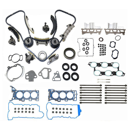 Timing Chain Head Gasket Set For 3.6L for Chevrolet for GMC for Buick Enclave 2009-2016