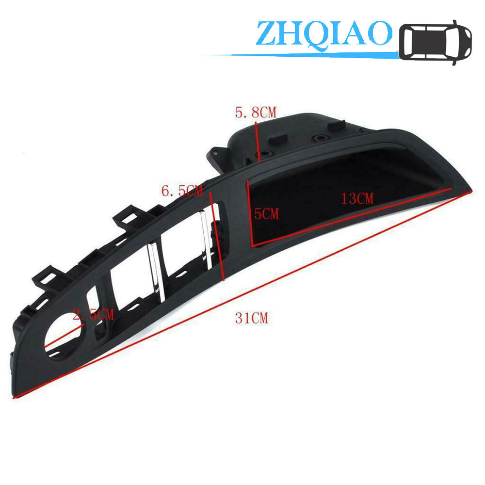51417225873 Front Left Door Handle Window Switch Interior Frame Fit for BMW BLACK