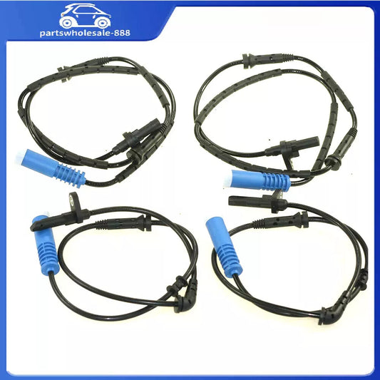 34526851500 34526851501 4 Front and Rear L+R ABS Wheel Speed Sensors for MINI Cooper