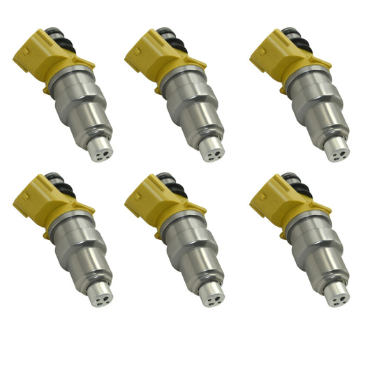 6x Fuel Injector 1001-87094 for NISSAN Skyline for TOYOTA Mark2 RB25D RB30E