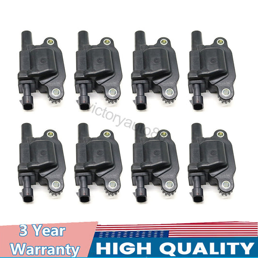 8 new ignition coils for BUICK LACROSE, for Cadillac , for Chevrolet for GMC , and for PONTIAC (model 12570616)