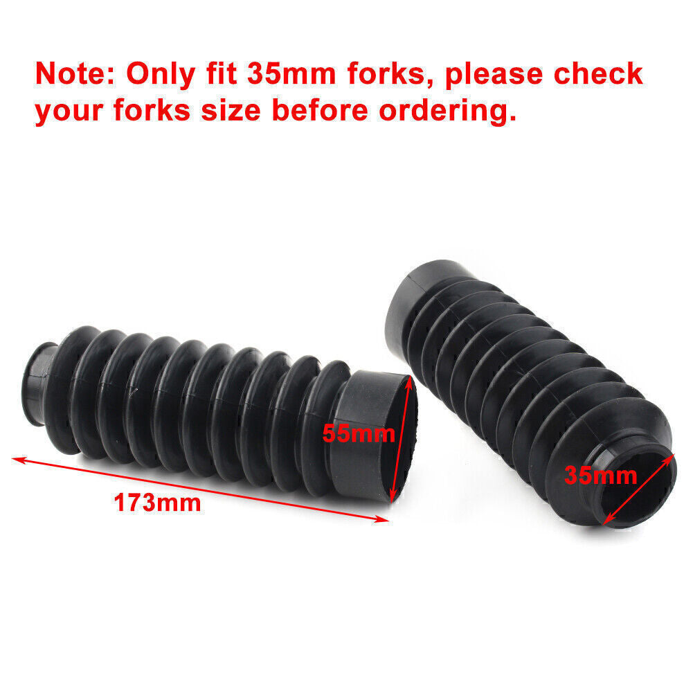 Front Dust Rubber Fork Slider Cover for BMW R nine T Racer Pure 2014 2015-2020