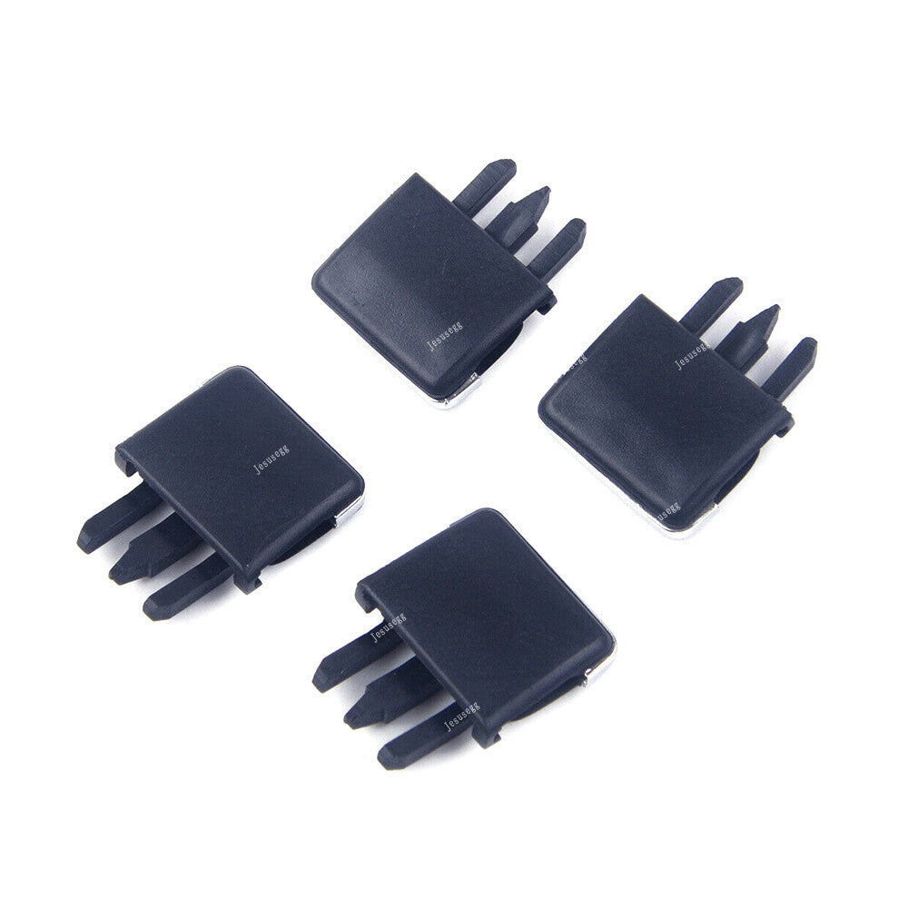 Qty 4:Black Air Conditioning Vent Blade Slice Clip Leaf for Toyota for Corolla 04-10