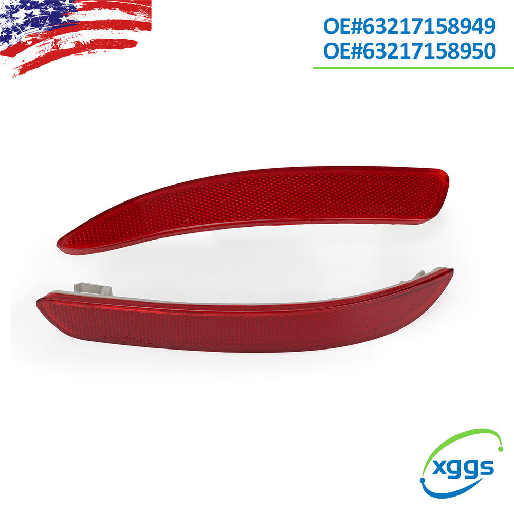 New rear bumper reflector taillight housing for BMW X5 E70 63217158949 (LH, right-hand grip)