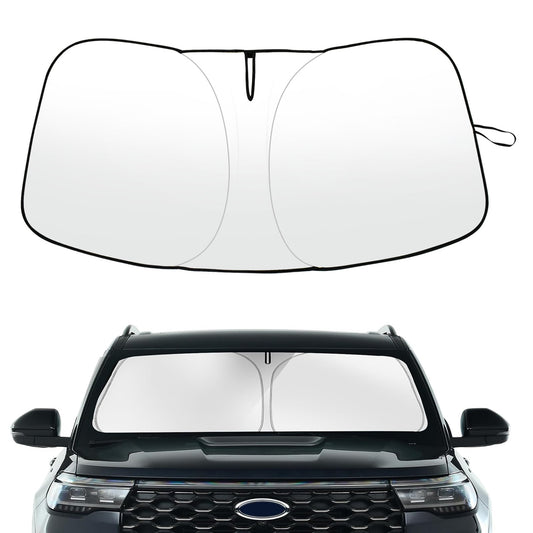 For 2020-2024 2025 for Ford Explorer Front Windshield Sun Shade UV Heat Block Cover