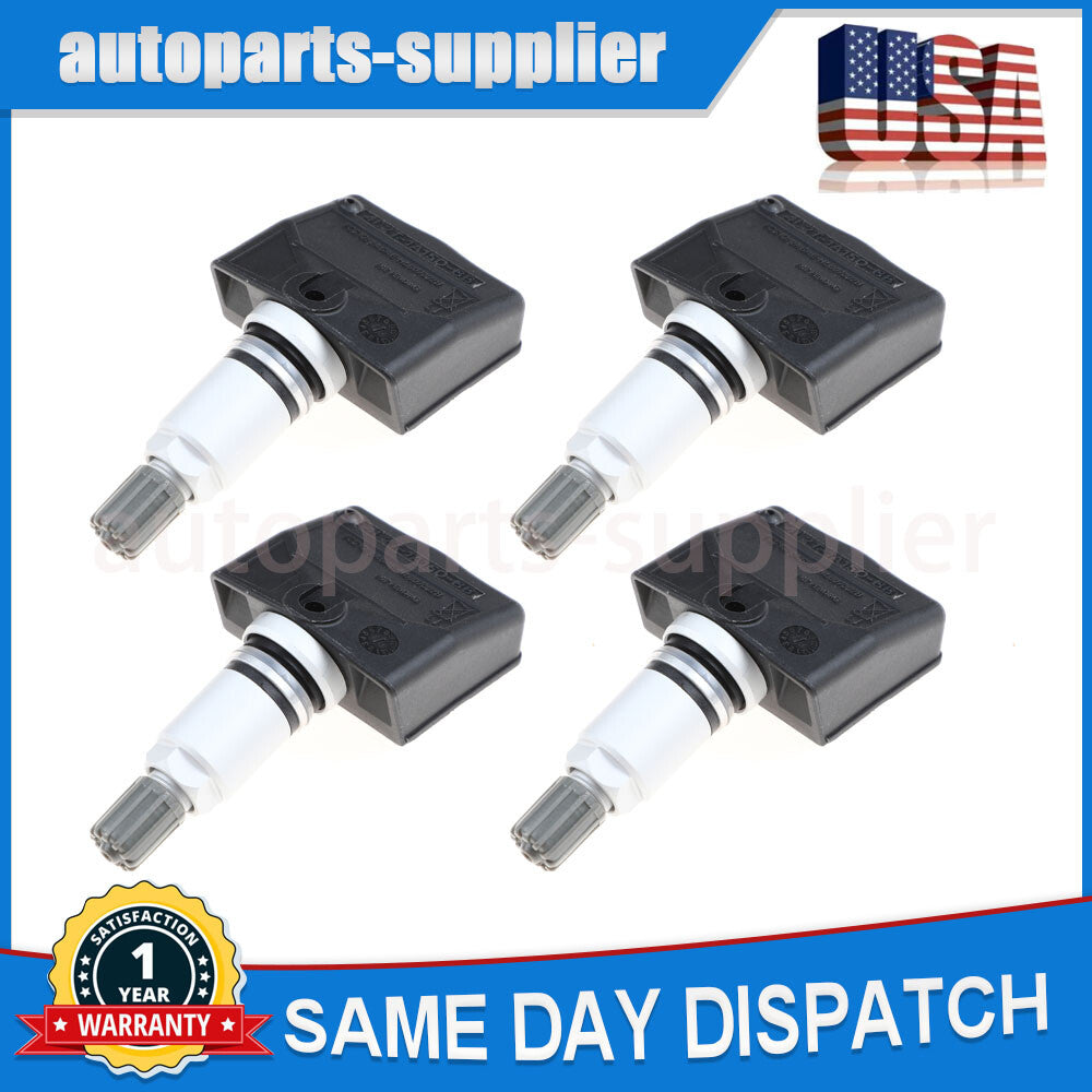 4 Tire Pressure Monitoring System (TPMS) sensors for Ford Expedition 2003, 2004, 2005, and 2006.