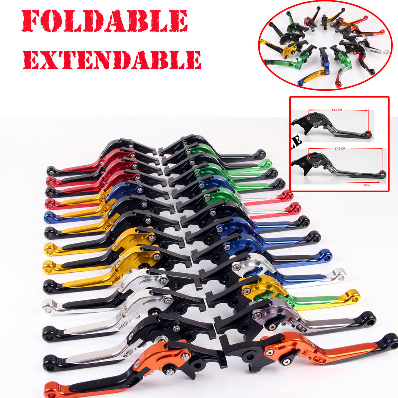 Foldable Extending Brake Clutch Levers for Yamaha Tenere 700 2019-2020-2021
