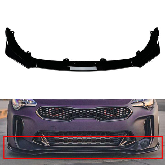 for Kia Stinger GT 2018-2023 2019 2020 Front Bumper Spoiler Splitter Lip