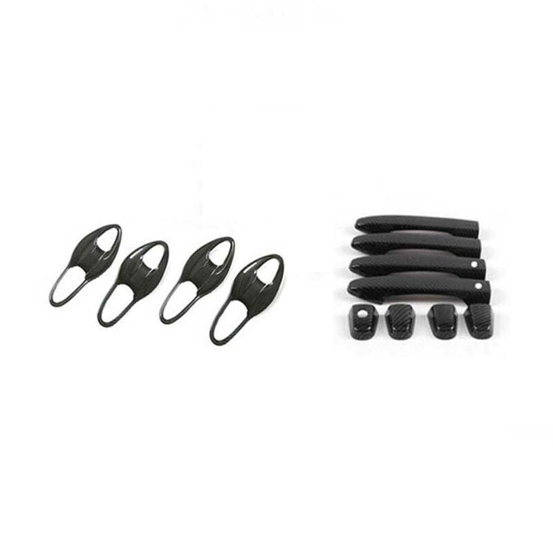 for Honda CR-V CRV 2012-2016 Carbon ABS Side Door for Smart Handle+Bowl Cover Trims