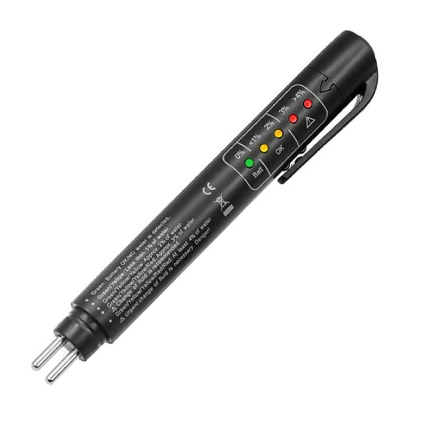 Universal Auto Light Emitting Diode Brake Fluid Tester Digital Testing Tool Oil