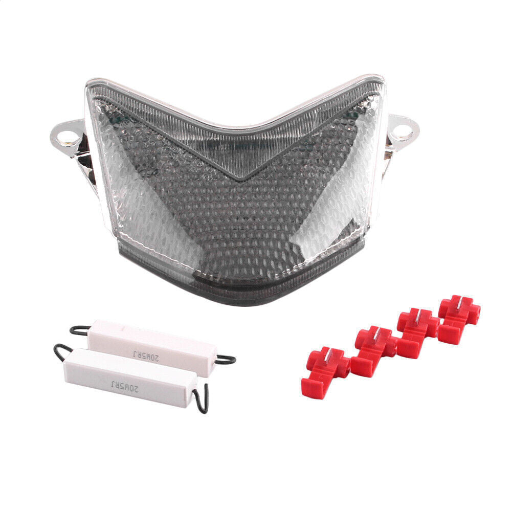 LED Taillight w/ Turning Signal Lamp Smoke for KAWASAKI ZX-6R 636 2005-06