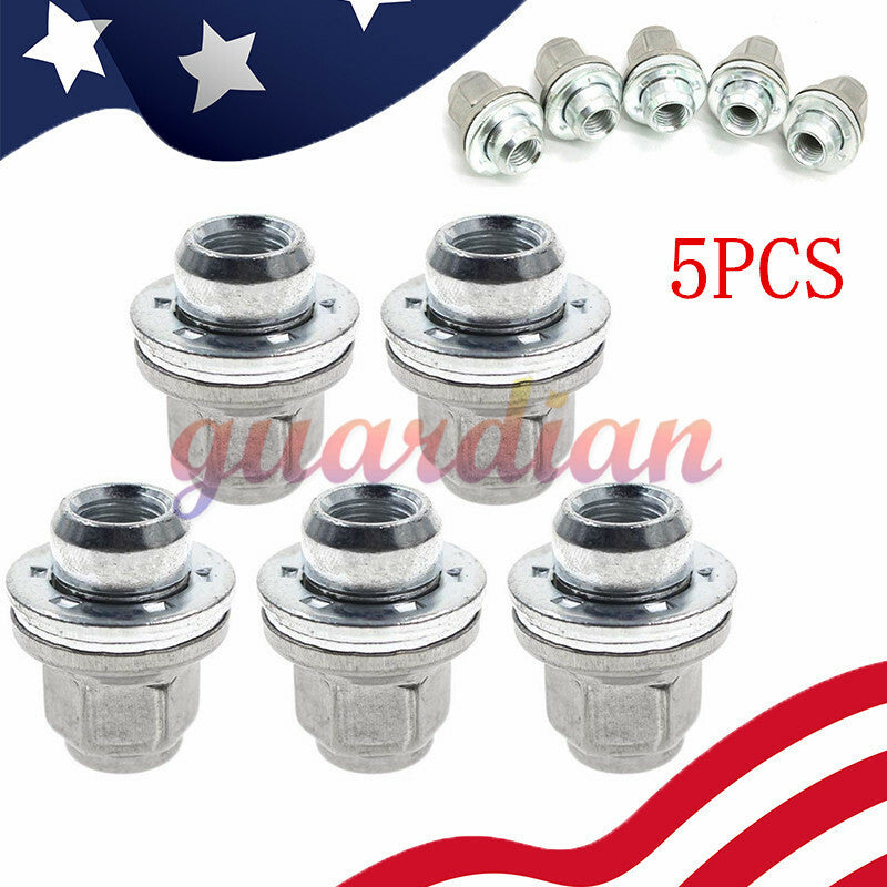 5x Metal Standard Car Wheel Lug Nuts C2C35294010 for Jaguar S-Type X-Type XJ8